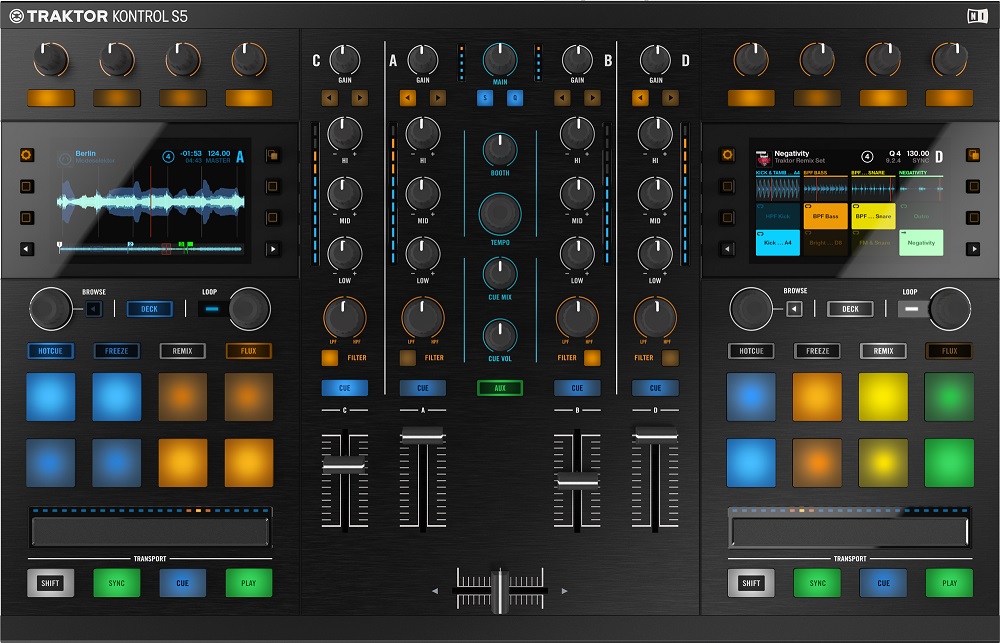 Traktor Kontrol S5 - compatible STEMS Usb dj controller Native 