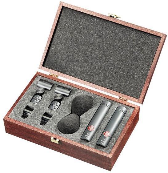 Wired microphones set Neumann KM184 Stereo Set - Black