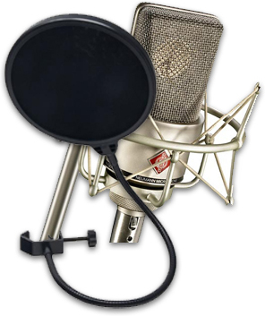 TLM 103 Studio Set + XM 5200 Filtre Anti Pop Microphone pack with stand  Neumann