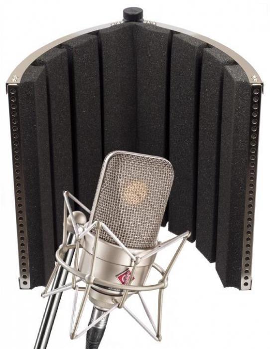 Microphone pack with stand Neumann TLM 49  + X-Screen