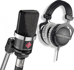 Microphone pack with stand Neumann TLM 102 BK + DT 770 PRO 80 OHMS