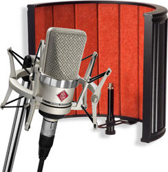 Microphone pack with stand Neumann TLM 102 Studio Set + X-TONE X-Screen Pro
