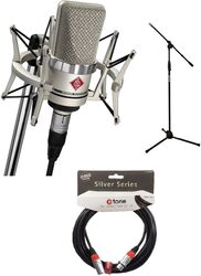 Microphone pack with stand Neumann TLM 102 Studio Set + xh 6000 Pied Micro + Xlr Xlr 6M