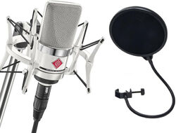 TLM 103 Studio Set + XM 5200 Filtre Anti Pop Microphone pack with stand  Neumann