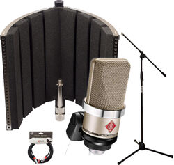 Microphone pack with stand Neumann TLM 102 + X-TONE X-Screen + Stand + Xlr Xlr 6M