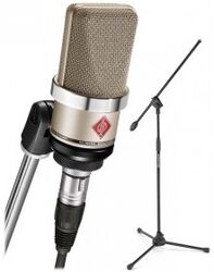 Microphone pack with stand Neumann TLM102 + Pied perche + Câble XLR 6m