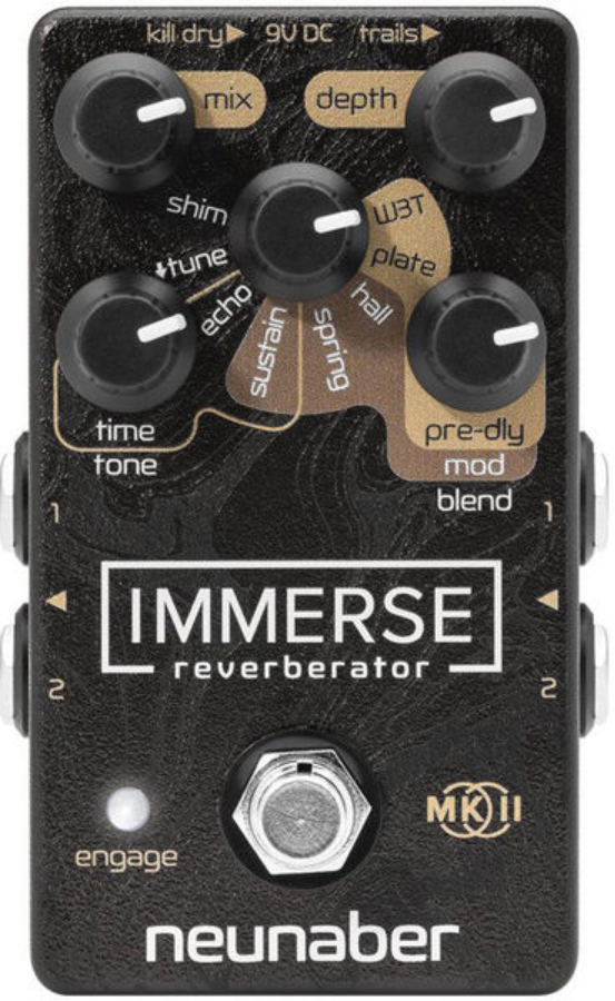 Neunaber Technology Immerse Reverberator Mk Ii - Reverb, delay & echo effect pedal - Main picture