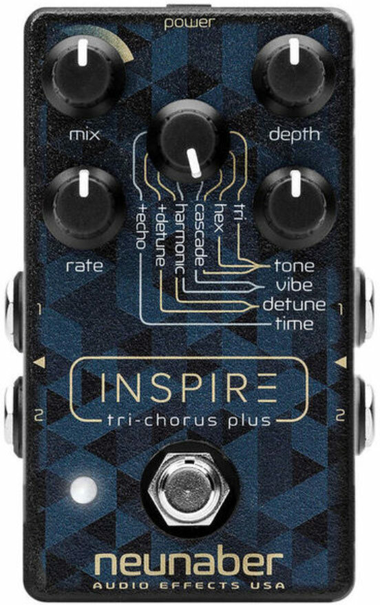 Neunaber Technology Inspire Tri-chorus Plus - Reverb, delay & echo effect pedal - Main picture