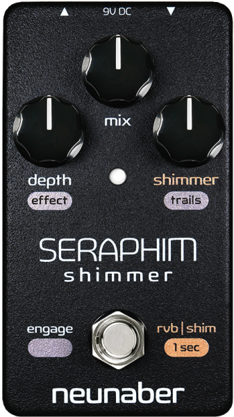Reverb, delay & echo effect pedal Neunaber technology Seraphim Shimmer V2