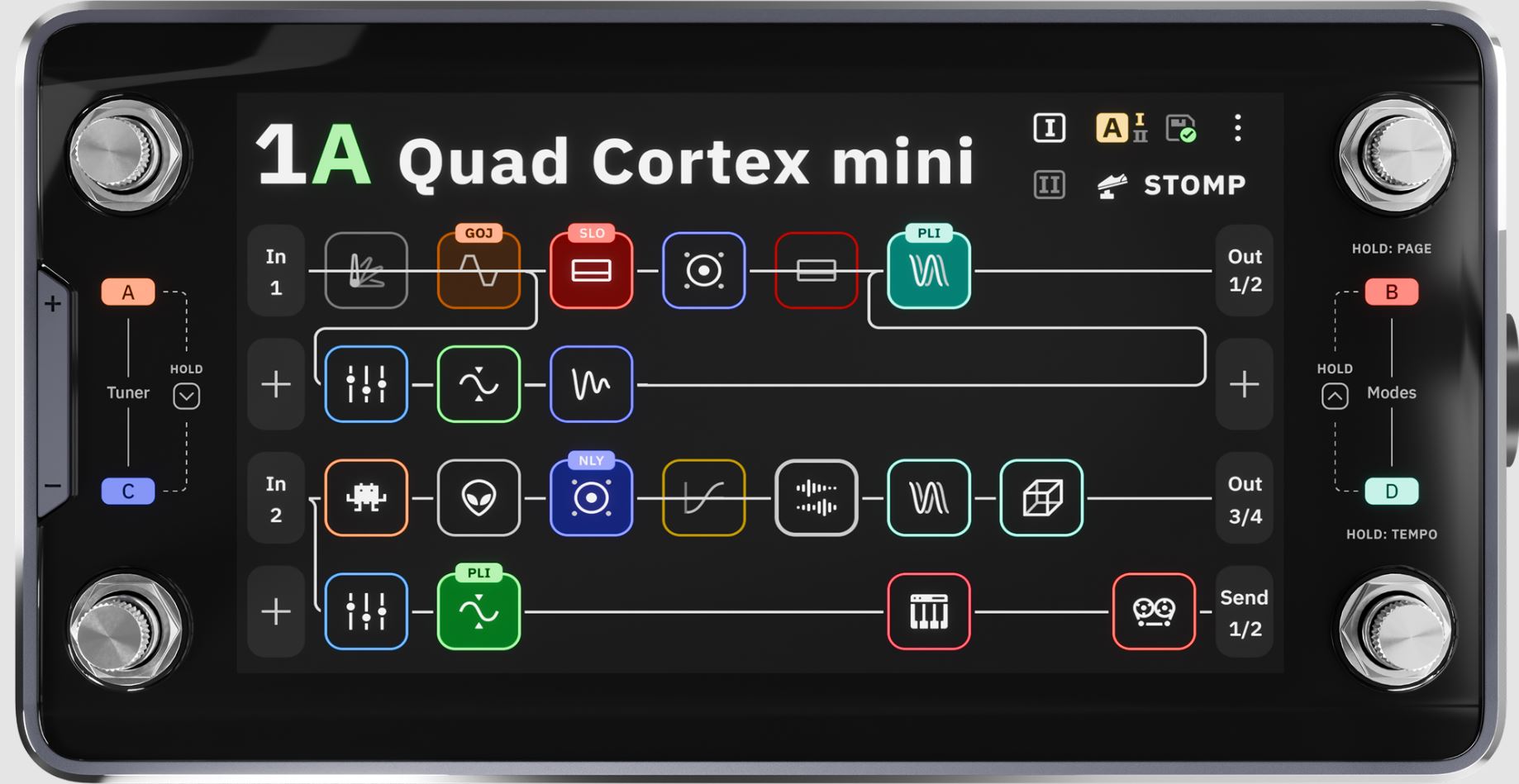 Neural Dsp Quad Cortex Mini - Multieffect for electric guitar - Variation 1