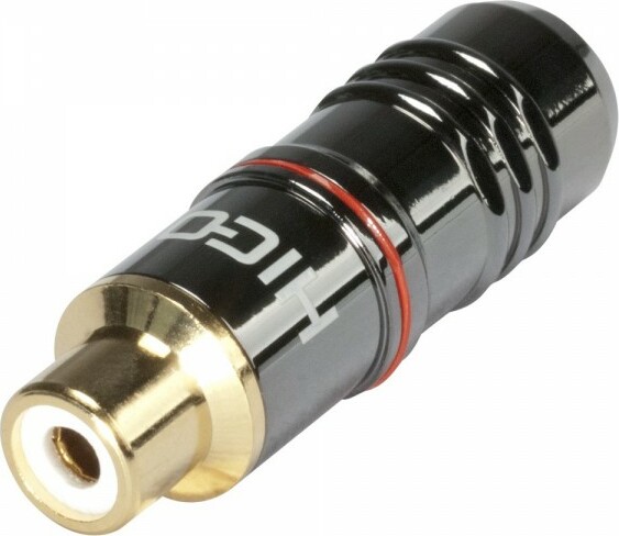 Neutrik Hicf08red Rca Droit Femelle - Connector adapter - Main picture
