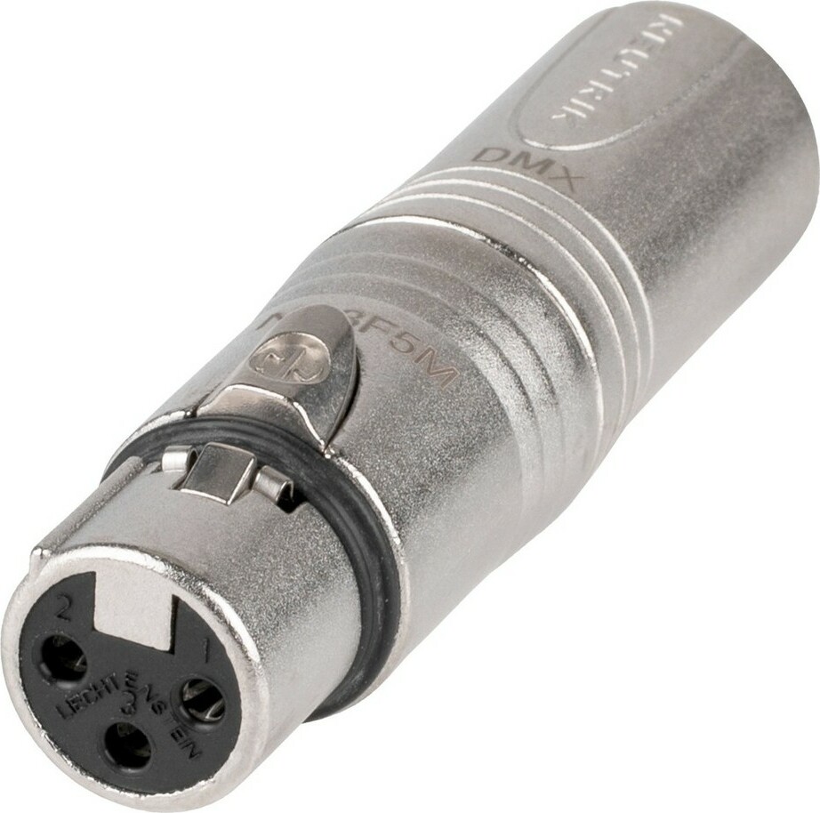 Neutrik Na3f5m Xlr 3 Broches Xlr 5 Broches Dmx - Connector adapter - Main picture