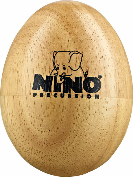 Nino 563 Wood Egg Shaker medium Shake percussion Nino percussion