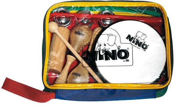 Percussion set for kids Nino percussion                Nino Set 1 Rhythm Set
