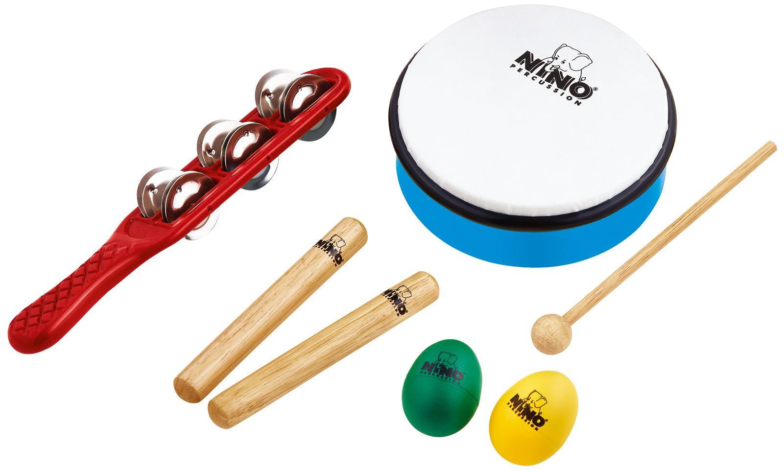 Percussion set for kids Nino percussion                Nino Set 3 Rhythm Set