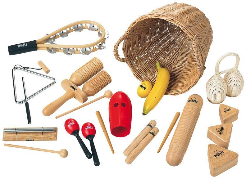 Percussion set for kids Nino percussion                Nino Set 515 Rhythm Set