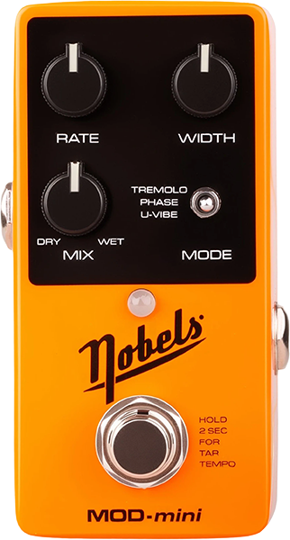 Nobels Mod-mini - Modulation, chorus, flanger, phaser & tremolo effect pedal - Main picture