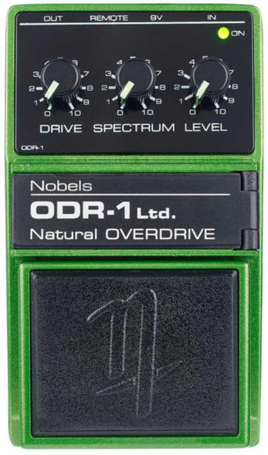 Nobels Odr-1 Ltd Natural Overdrive Dark Sparkle Green - Overdrive, distortion & fuzz effect pedal - Main picture