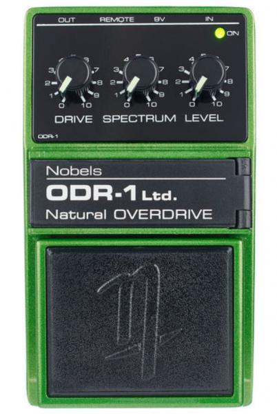 Overdrive, distortion & fuzz effect pedal Nobels                         ODR-1 Natural Overdrive Ltd - Dark Sparkle Green