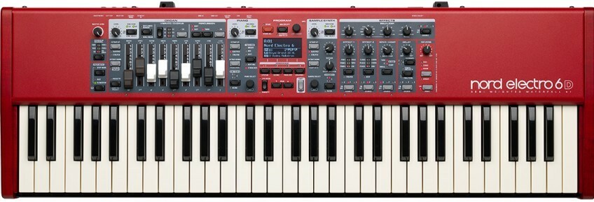 Nord Electro 6d 61 - Rouge - Stage keyboard - Main picture