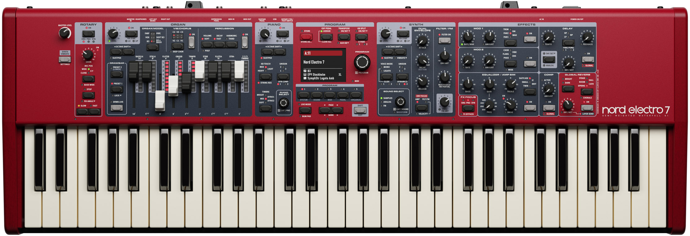 Nord Nord Electro 7 61 - Stage keyboard - Main picture
