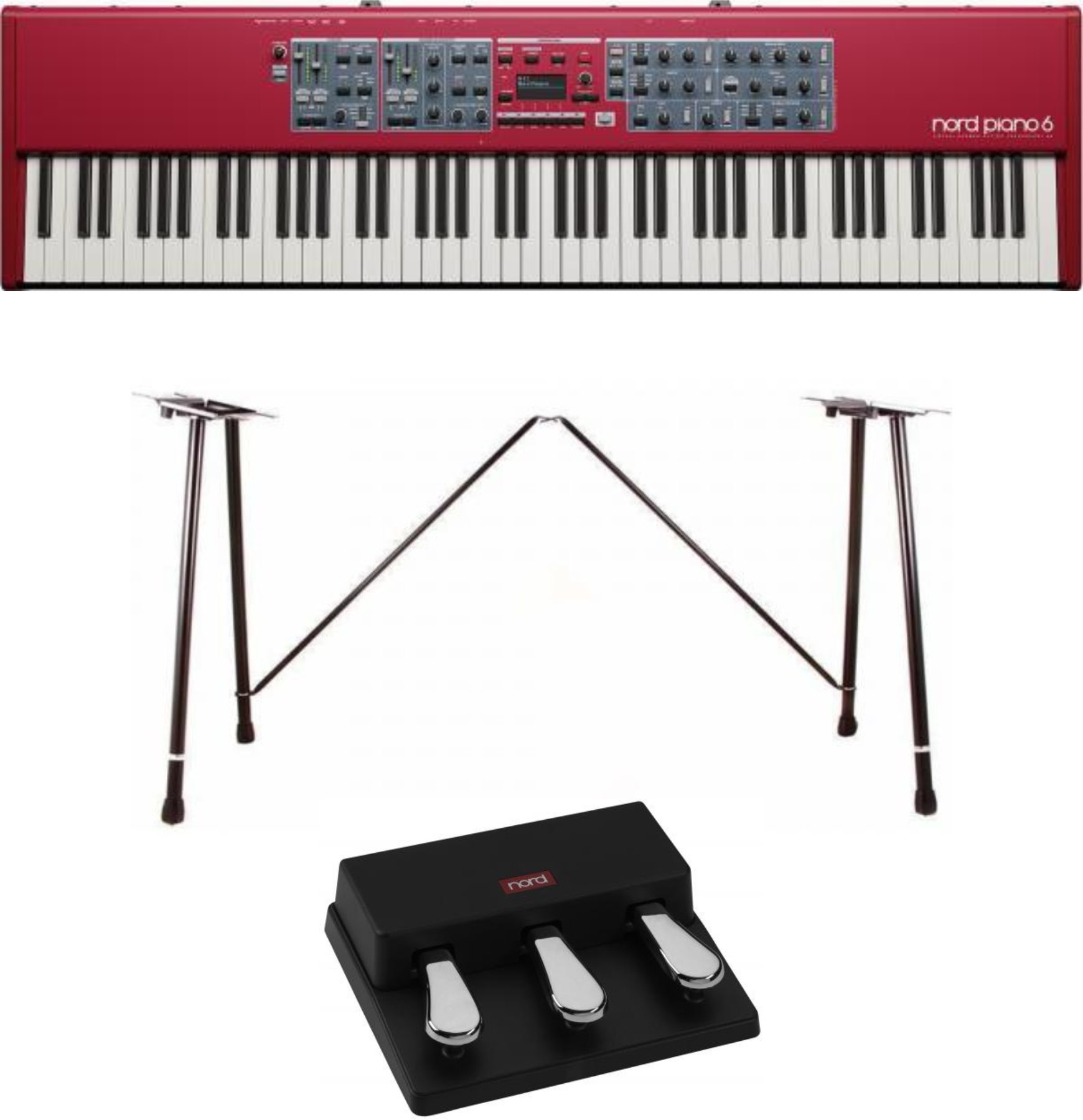 Nord Piano 6 88 + Triple Pedal 2 + Sup Pour Nord - Stage keyboard - Main picture