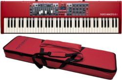 Keyboard set Nord ELECTRO 6D 73 Rouge + Housse NORD SOFTCASE2