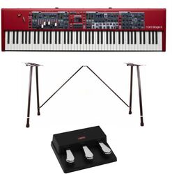 Keyboard set Nord Stage 4 88 + Triple Pedal 2 + SUP POUR NORD