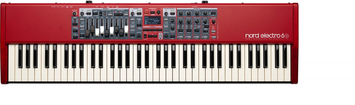 Nord Electro 6d 73 - Rouge - Stage keyboard - Variation 1