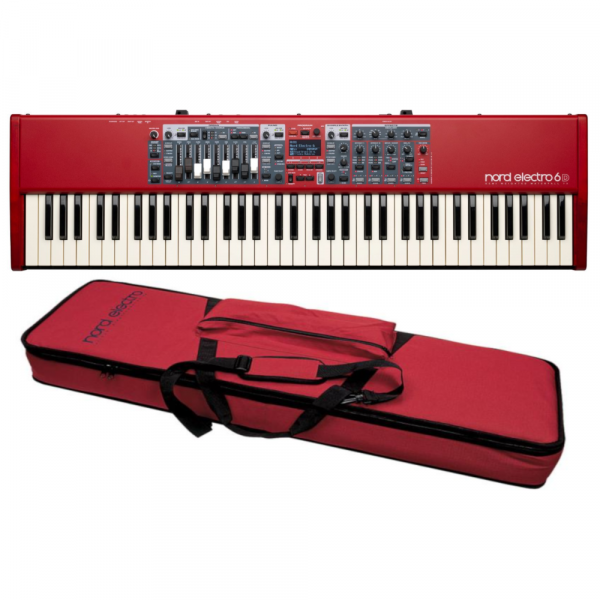  Nord ELECTRO 6D 73 Rouge + Housse NORD SOFTCASE2