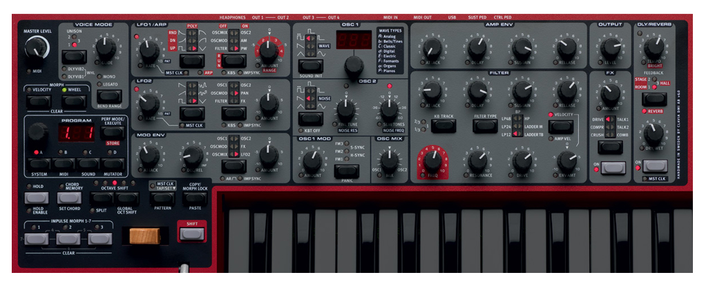 Nord Nordlead 4 - Synthesizer - Variation 4