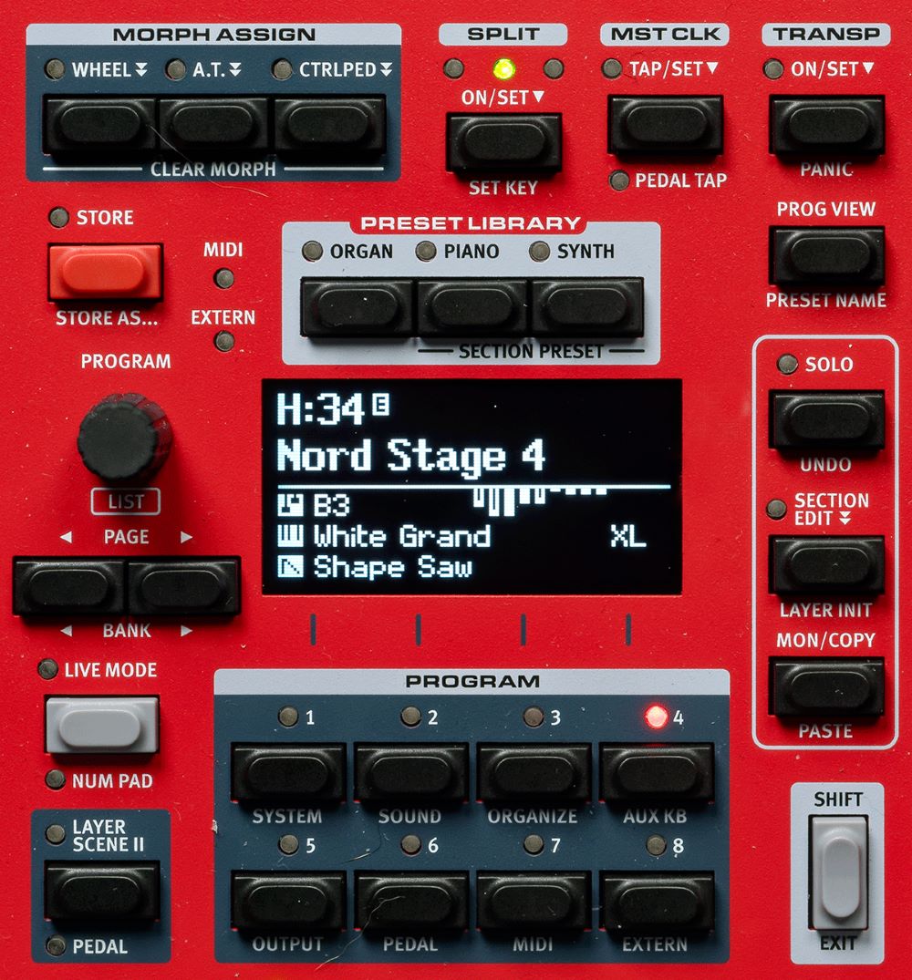 Nord Stage 4 Compact - Stage keyboard - Variation 7
