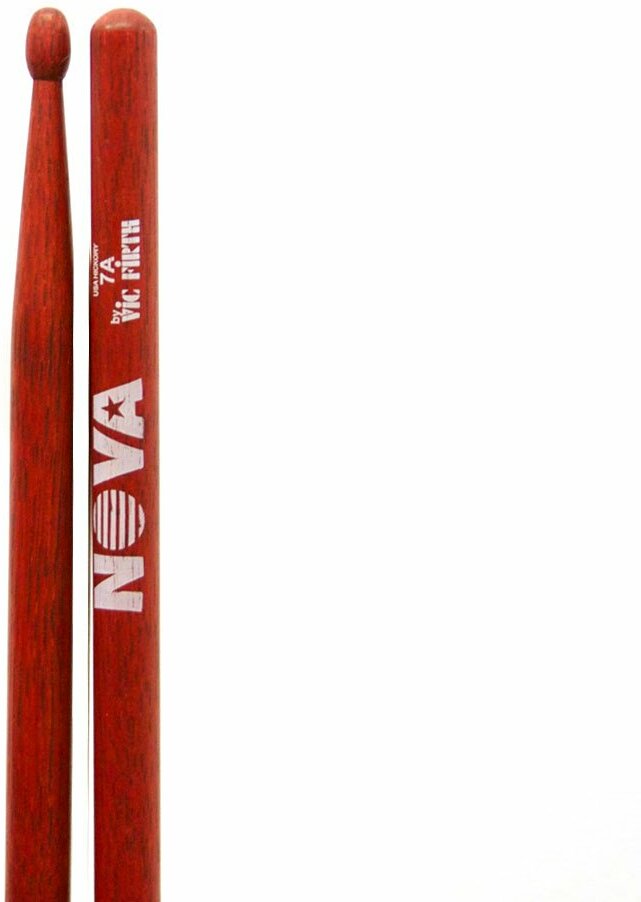 Nova N7anr 7a Red - Olive Nylon - Drum stick - Main picture