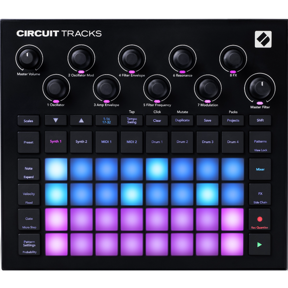 Novation Circuit Tracks - Sampler - Variation 5