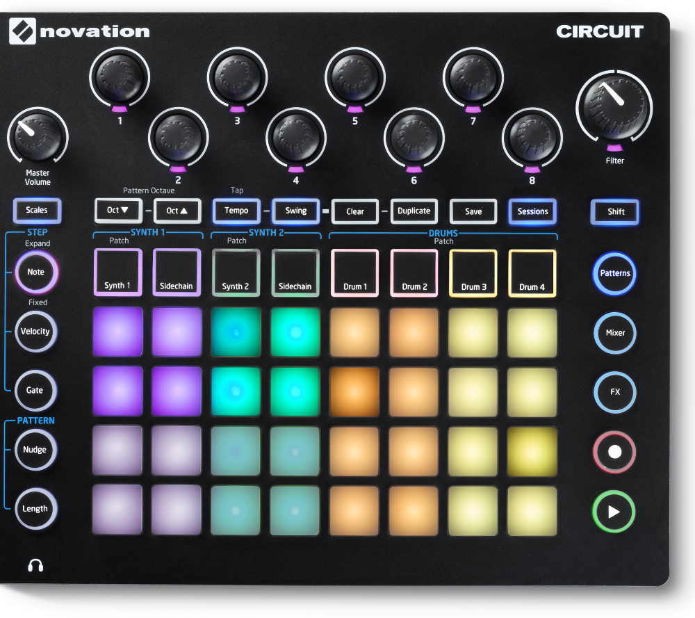 Novation Circuit - Midi controller - Main picture