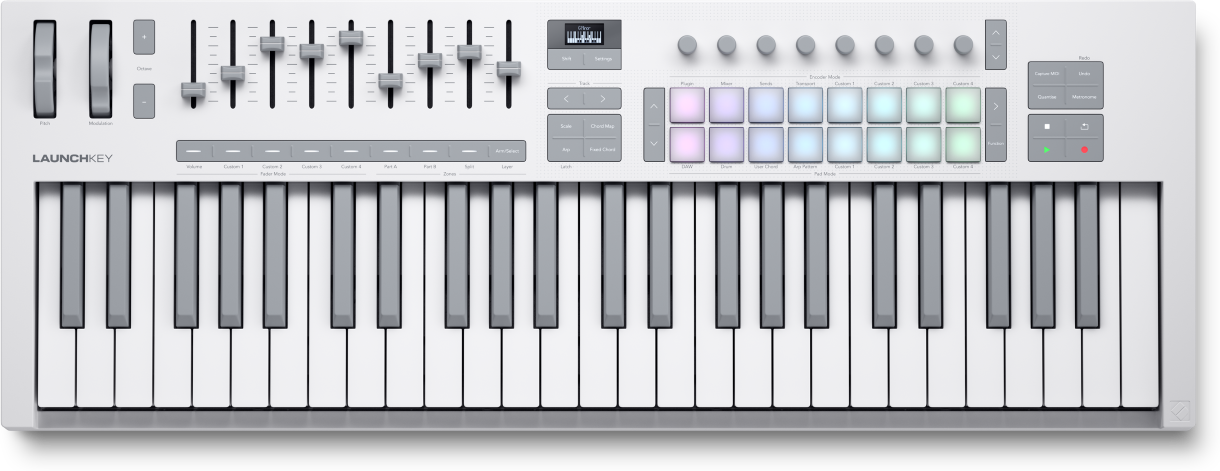 Novation Launchkey 49 White - Controller-Keyboard - Main picture