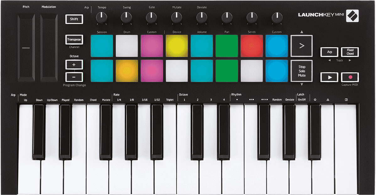 Novation Launchkey Mini Mk3 - Controller-Keyboard - Main picture