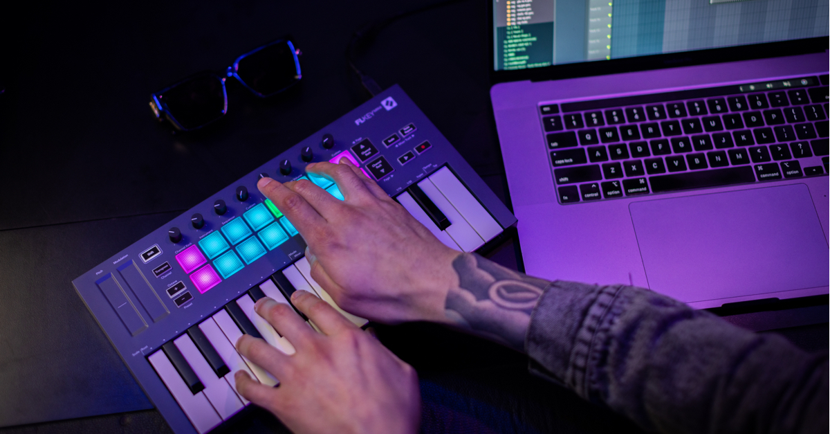 Novation FLKEY MINI Controller-keyboard