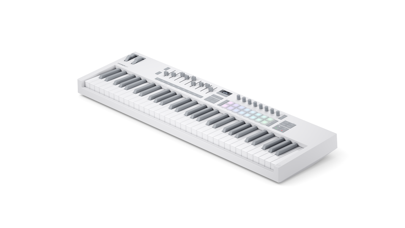 Novation Launchkey 61 Mk4 White - Controller-Keyboard - Variation 3