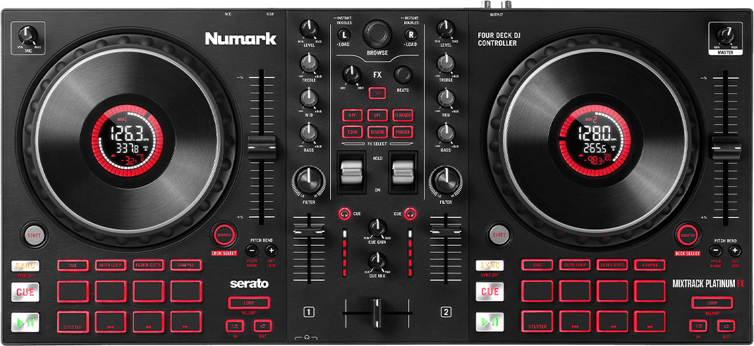 Numark Mixtrack Platinum Fx - USB DJ controller - Main picture
