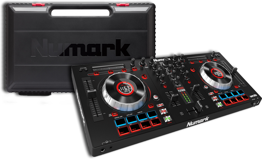 Numark Mixtrack Platinum + Numark Mixtrack Case - Deejay Sets - Main picture