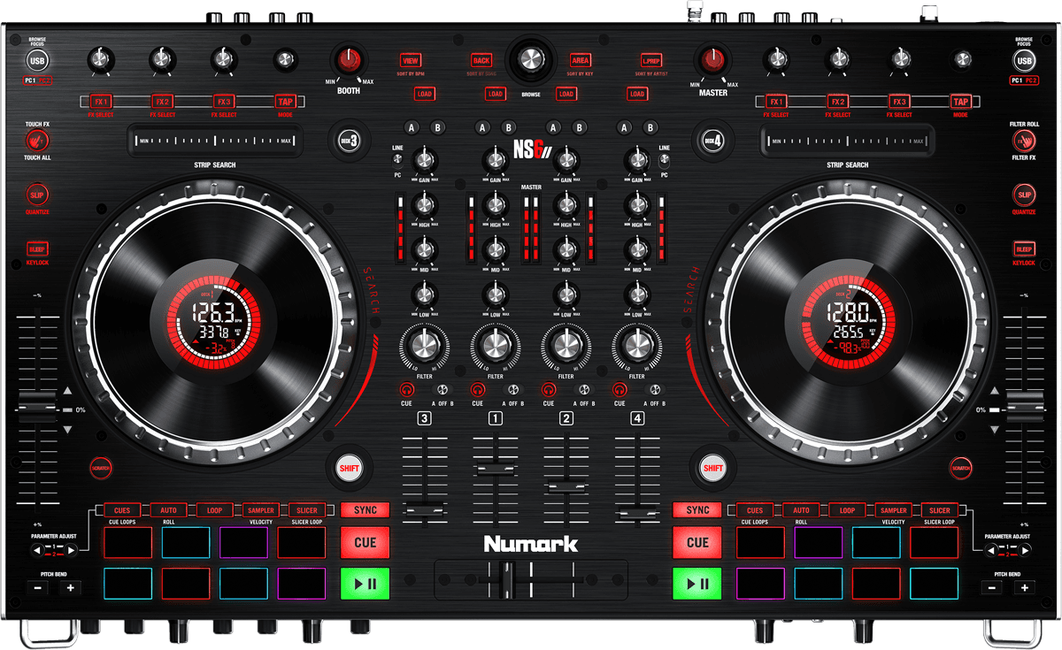 Numark Ns6ii - USB DJ controller - Main picture