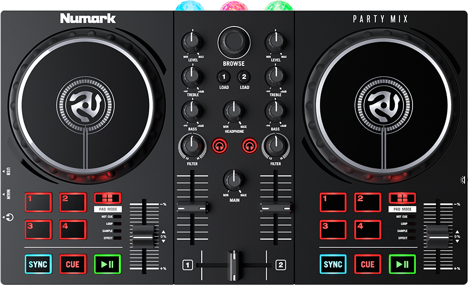 Numark Party Mix 2 - USB DJ controller - Main picture