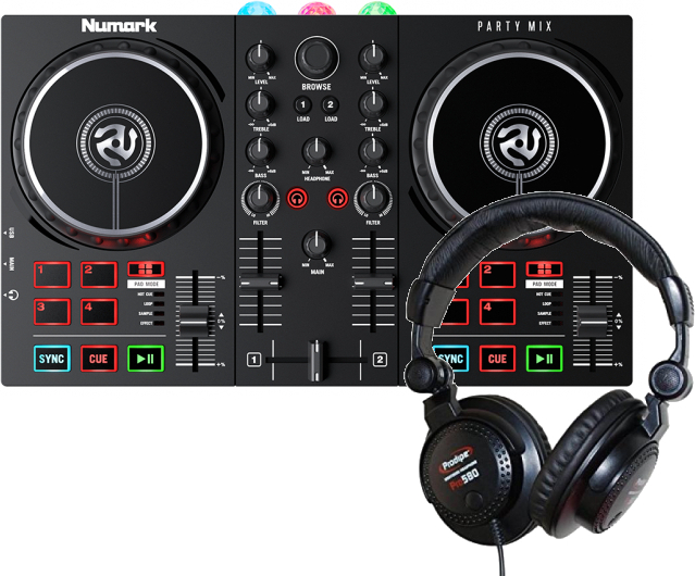 Amazon.com: Numark Party Mix II - DJ Controller with Party