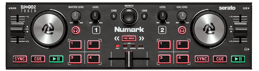 Numark Dj2go2 Touch Daw Controller