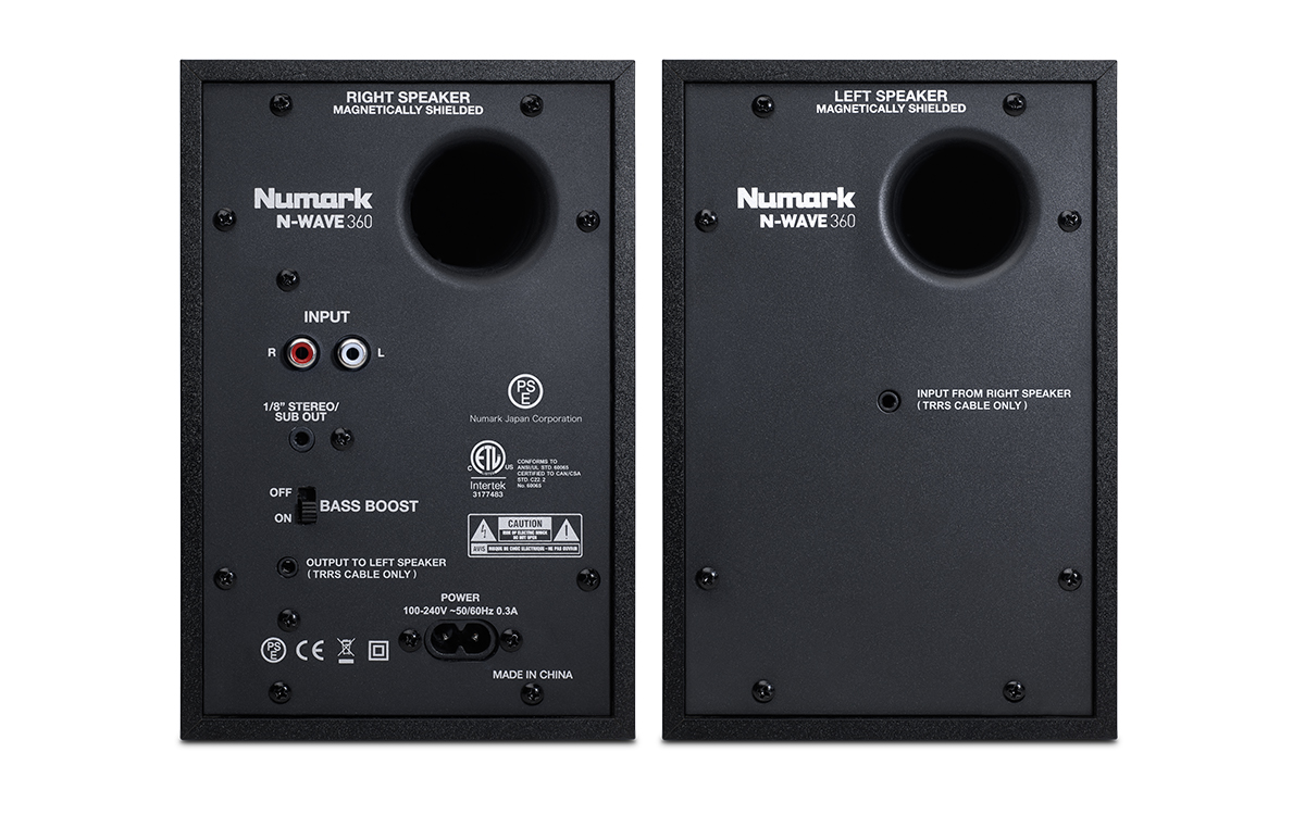 Numark N-wave 360 - La Paire - Active studio monitor - Variation 1