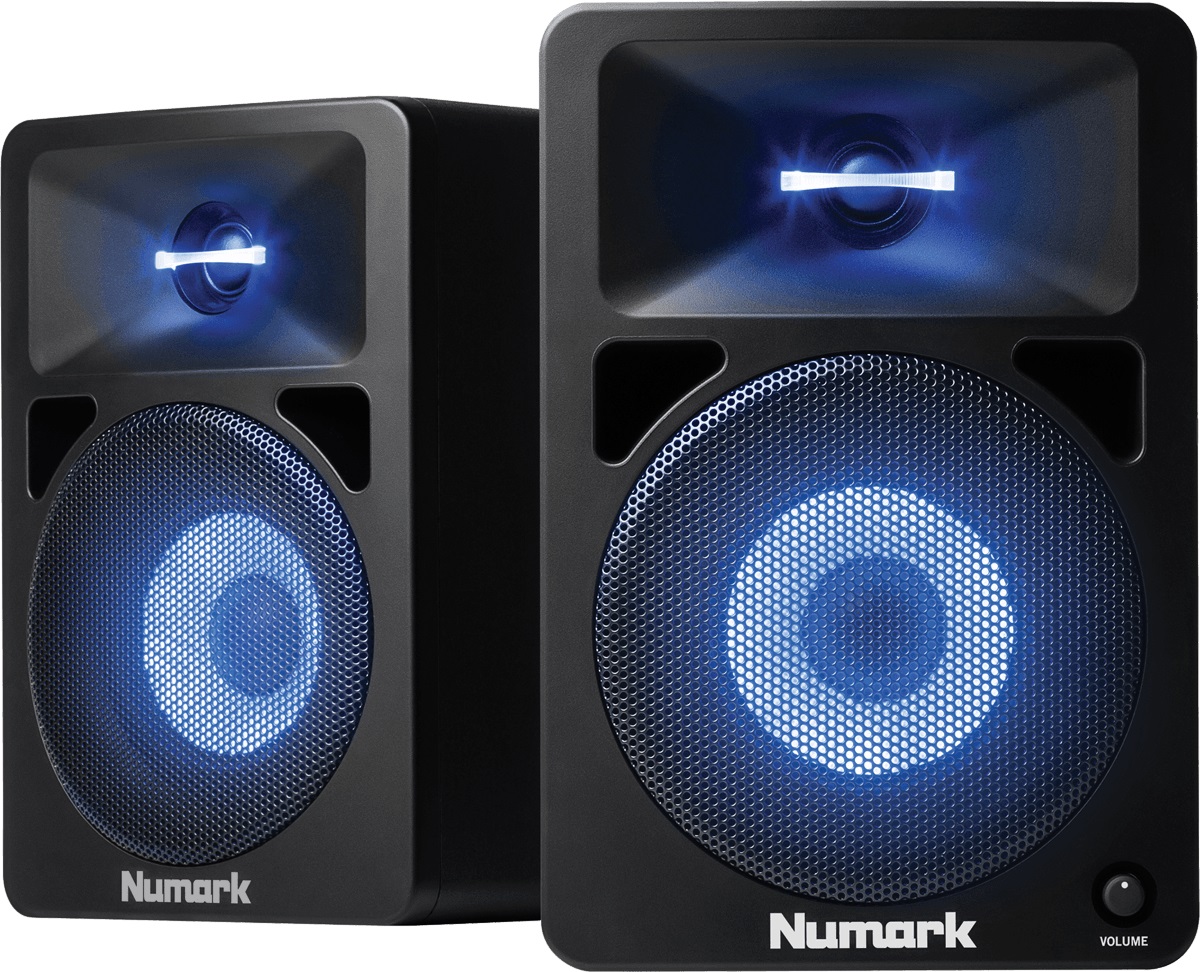 numark monitor speakers