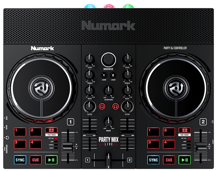Numark Party Mix Live Daw controller Numark Party Mix Live Daw controller
