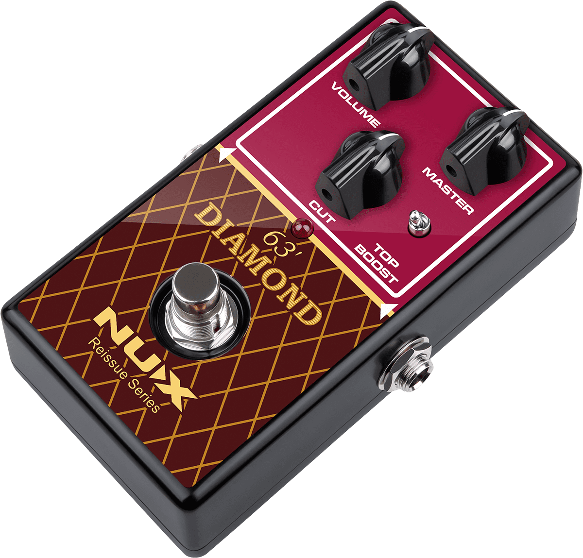 Nux 63' Diamond Overdrive - Overdrive, distortion & fuzz effect pedal - Variation 1