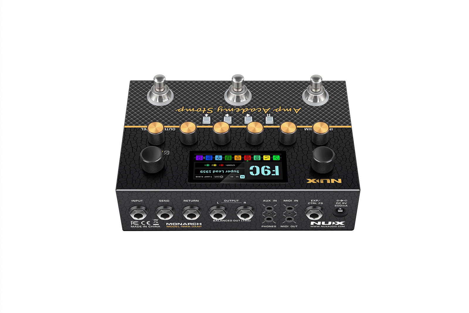 Nux Amp Academy Stomp - Electric guitar preamp - Variation 2